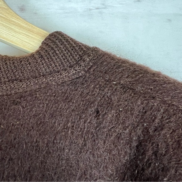 Vintage 1960s Epstein’s Lord Jeff Mohair Cardigan Sweater Medium Kurt Cobain - Picture 4 of 4